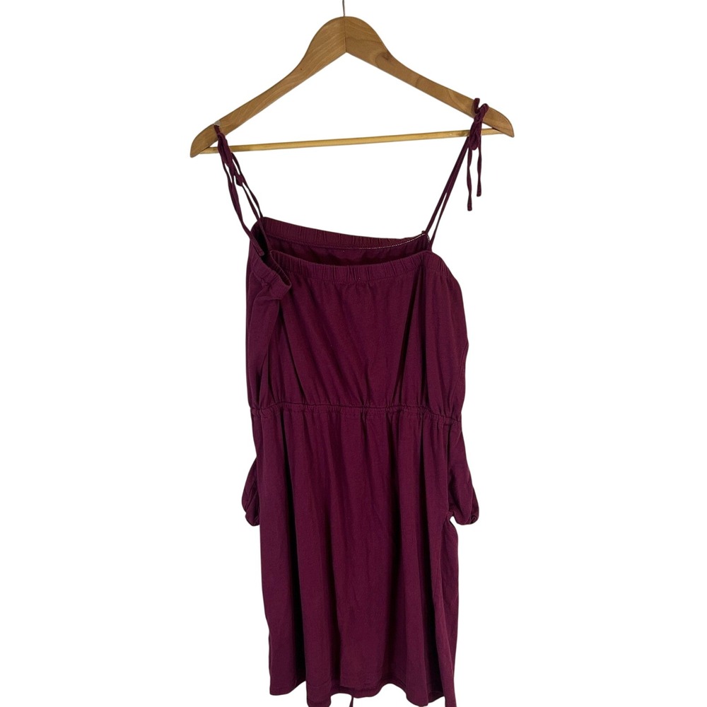 Purple Strappy Dress Casual Size‎ LARGE